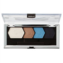 Maybelline Eye Studio Color Plush Silk Eye Shadow Striking Blue 600