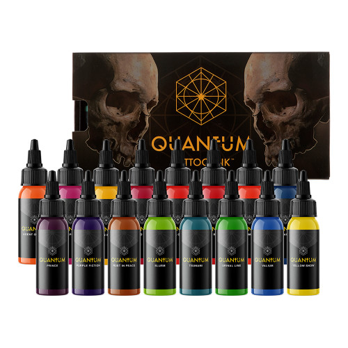 Bright Tattoo Ink Set 16 Colors