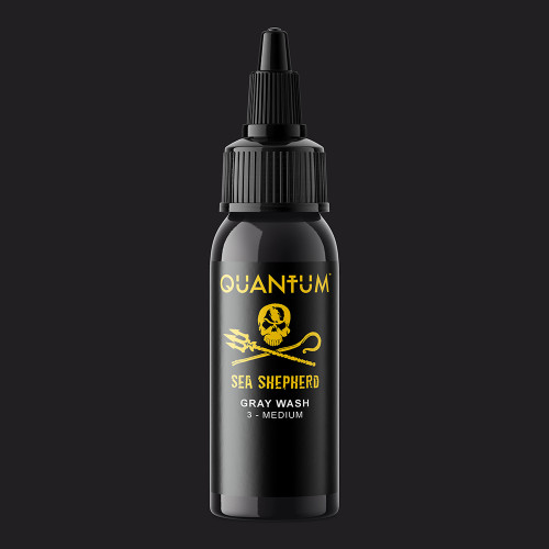Sea Shepherd 3 - Medium REACH Gold Label Gray Wash Tattoo Ink