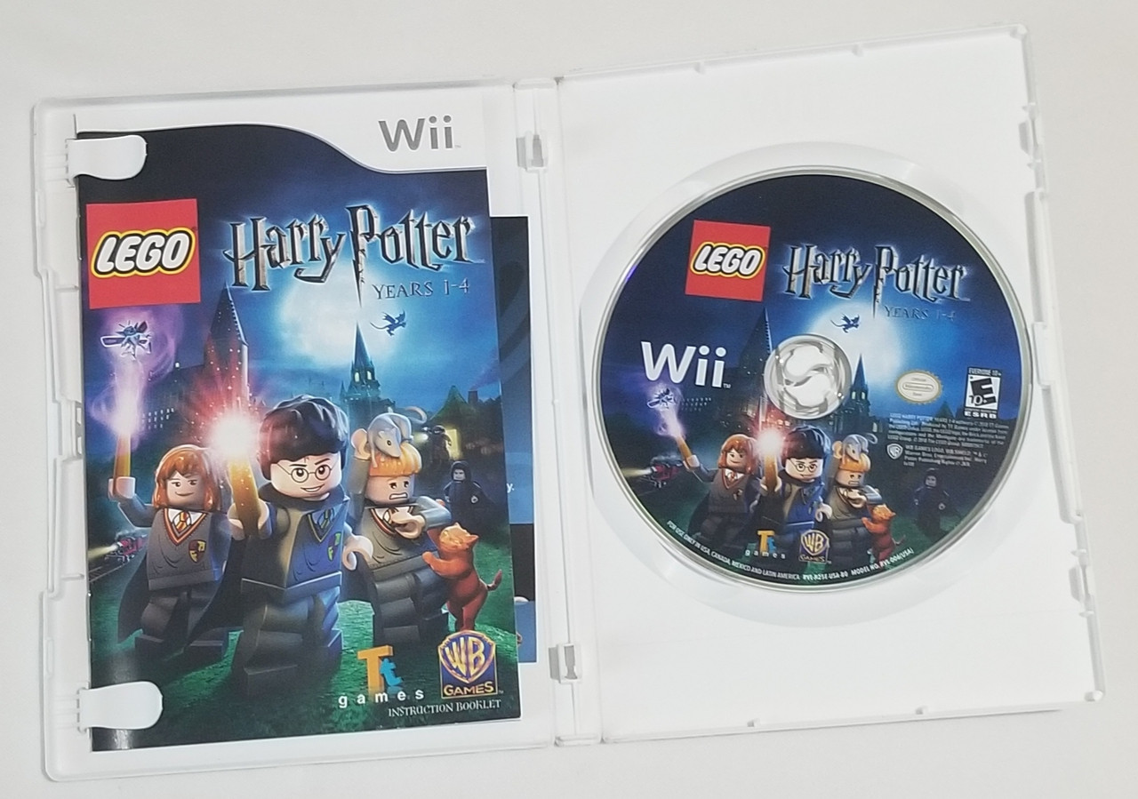 Lego Harry Potter Years 1-4 Nintendo Wii Video Game Complete