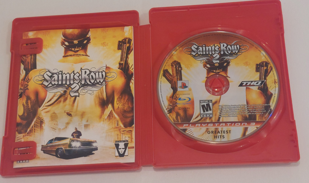 Saints Row 2 Greatest Hits Playstation 3 PS3 Video Game Tested