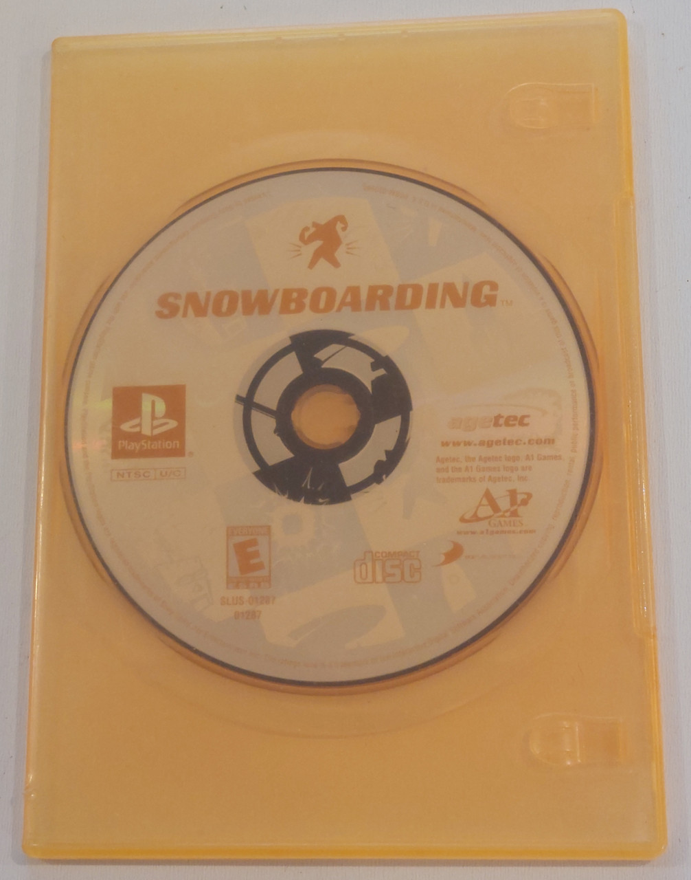 Snowboarding Playstation PS1 Video Game