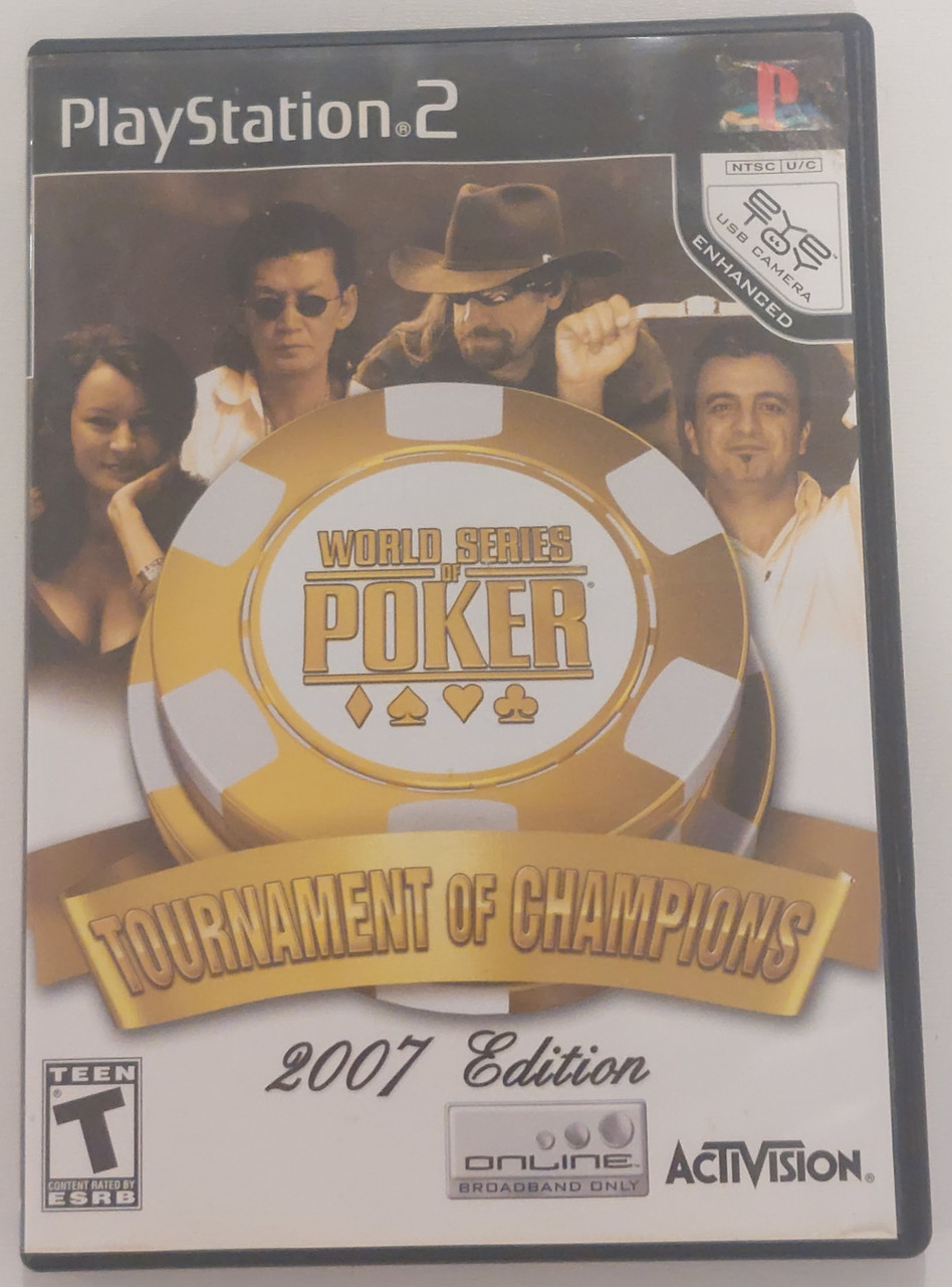 Lot of 2 PlayStation 2 (PS2) Games World Poker Tour and World Series of  Poker