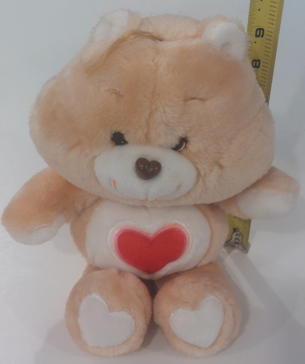 Care Bears Vintage 1983 Tender Heart Plush 13 Stuffed Bear by Kenner