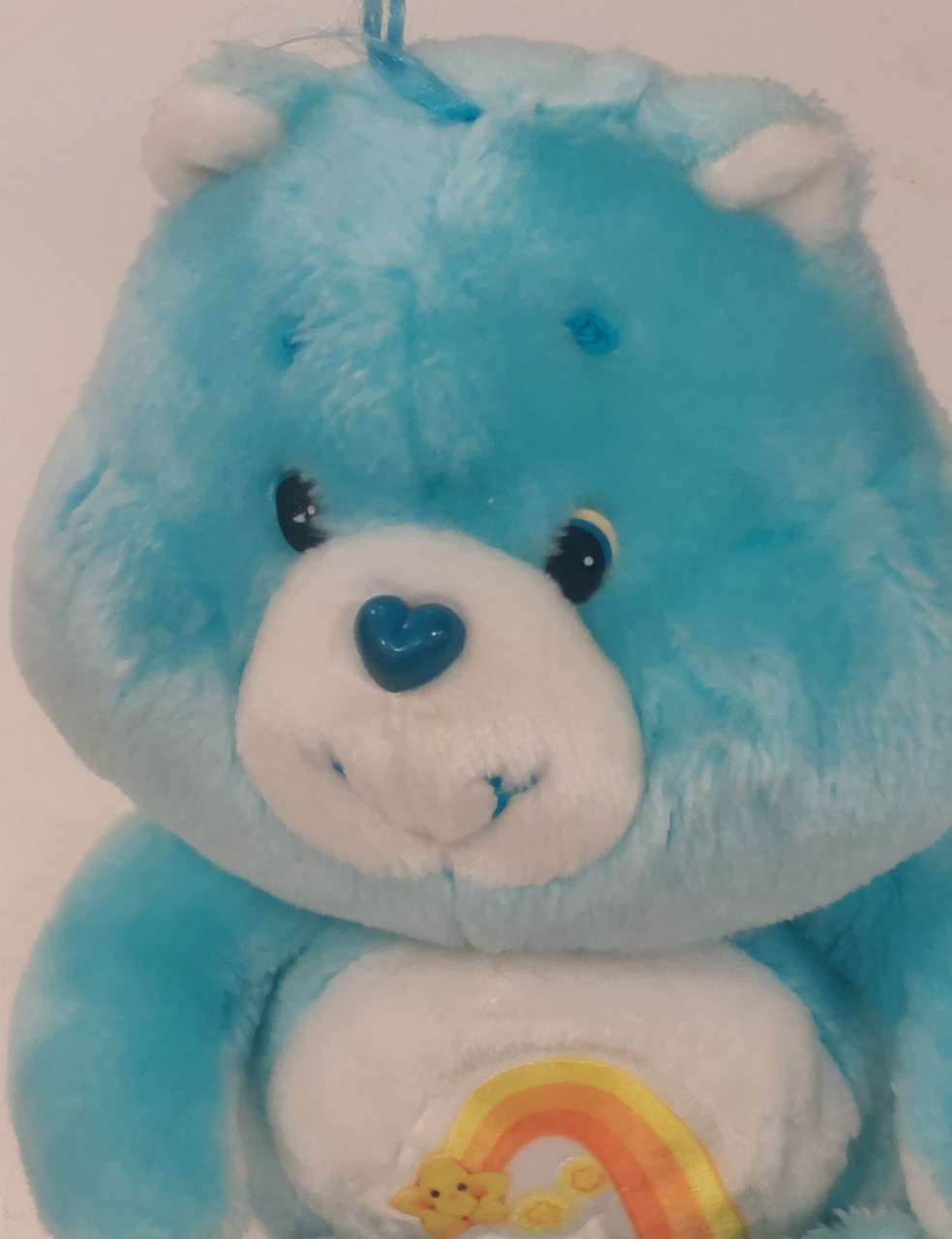 Kenner Care Bears Wish Bear 1983 Plush 6 Stuffed Blue Shooting Star Vintage  