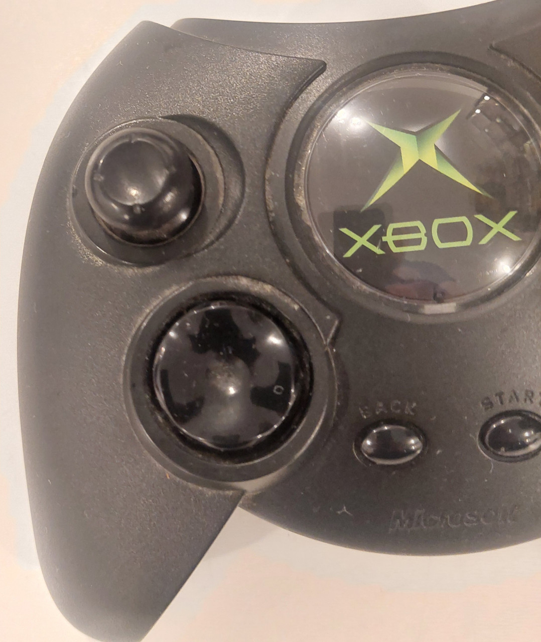 Microsoft Original OEM Black Xbox Duke Controller Tested Works