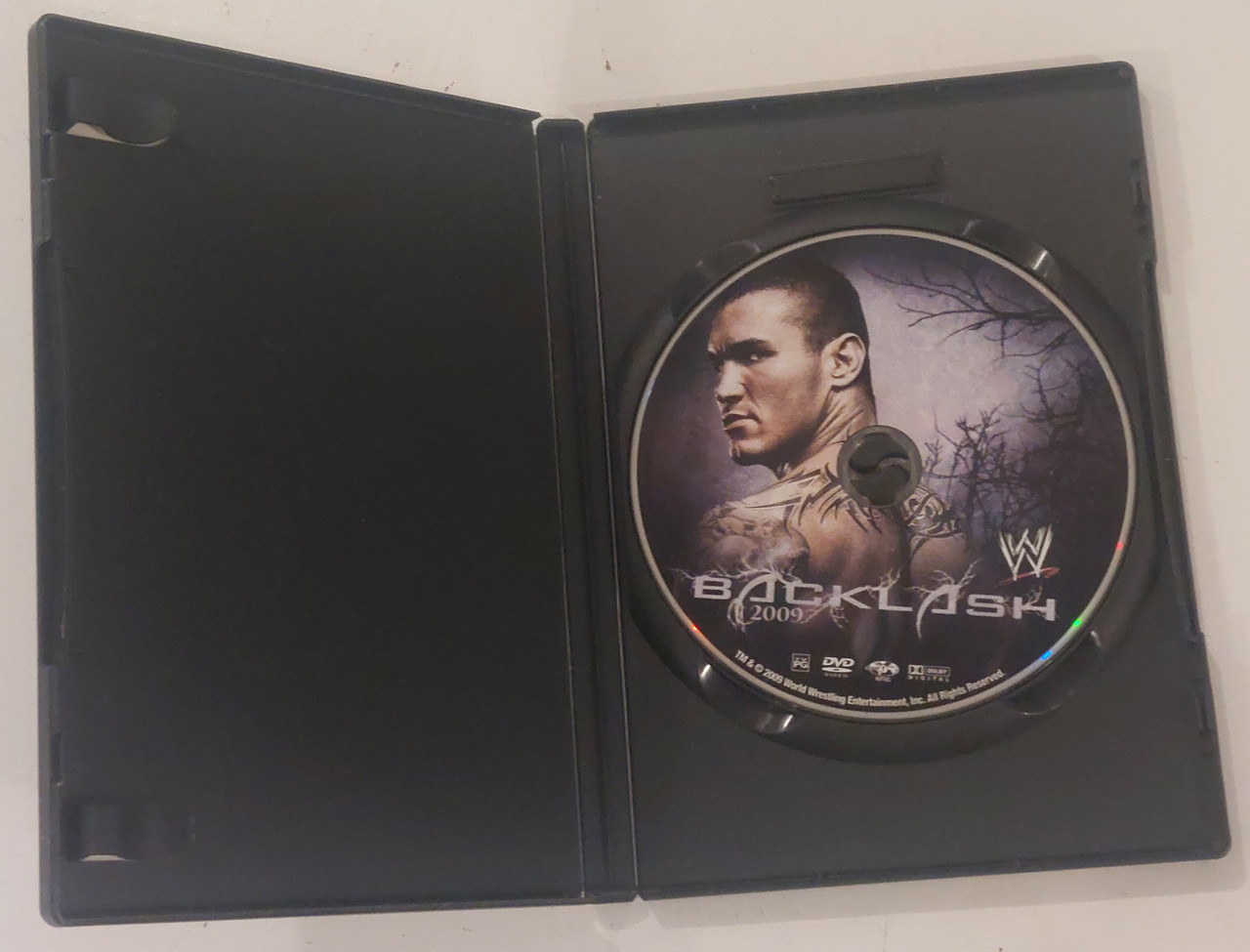 WWE Backlash 2009 Randy Orton Cover DVD Tested