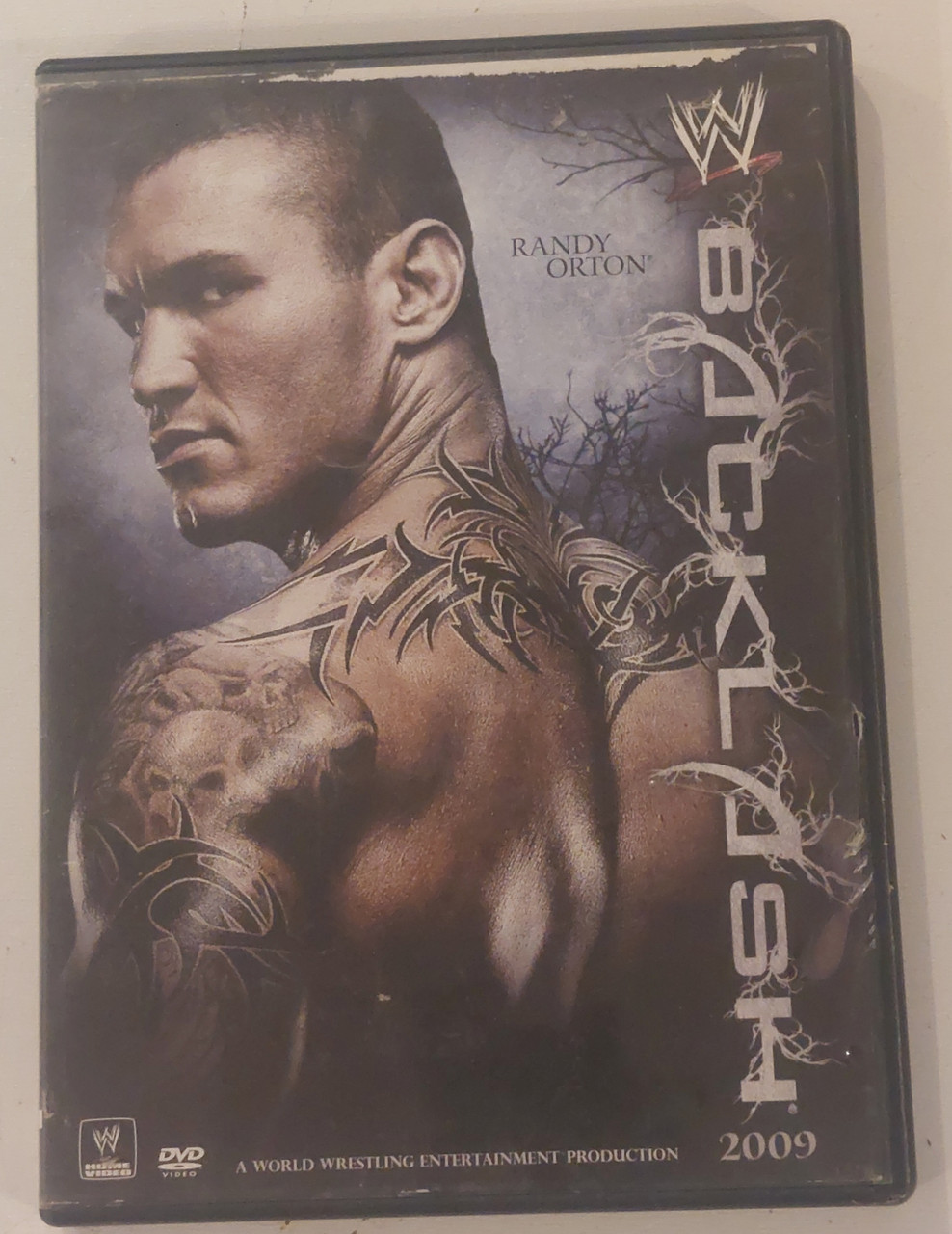 WWE Backlash 2009 Randy Orton Cover DVD Tested