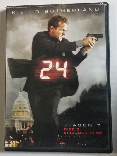 24 Season 7 Disc 5 "Only" TV Show DVD front