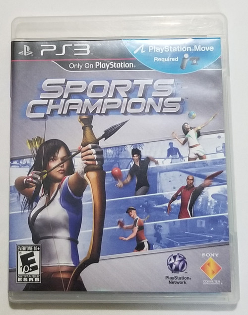Sports Champions Playstation PS3 video game complete front