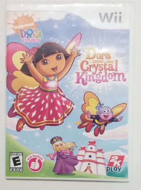 Dora Saves the Crystal Kingdom Nintendo Wii Video Game Complete main picture Dora Saves the Crystal Kingdom Nintendo Wii Video Game Complete main picture