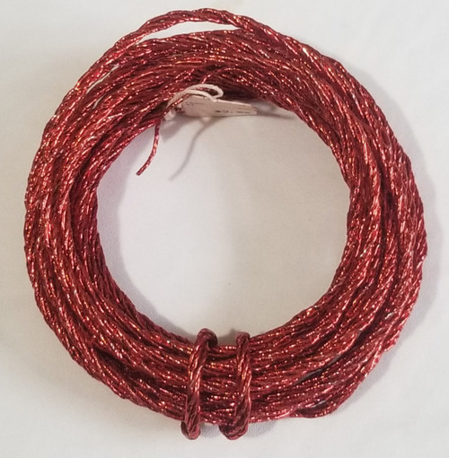 Twist cord wire red use for Arts & Crafts 12 feet plus main picture