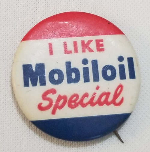 I Like Mobil Oil Special pin hard to find antique main picture