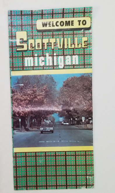 1970s old pamphlet emphemera scottville mi Michigan front 1970s old pamphlet emphemera scottville mi Michigan front