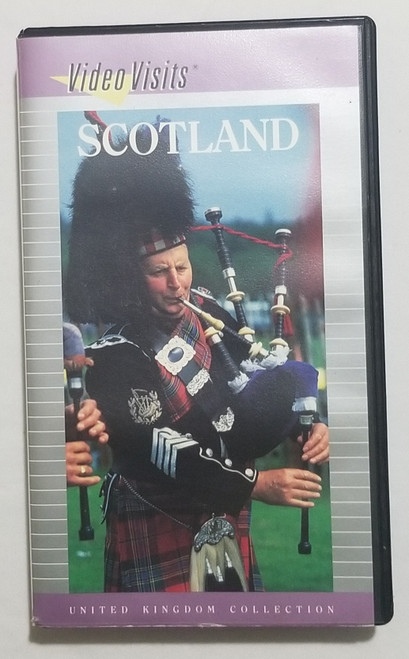 Video Visits Scotland VHS Video travel documentary interesting front
