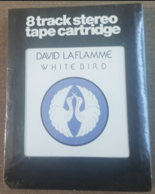 David Laflamme White Bird 8 Track Tape Sealed front of cassette