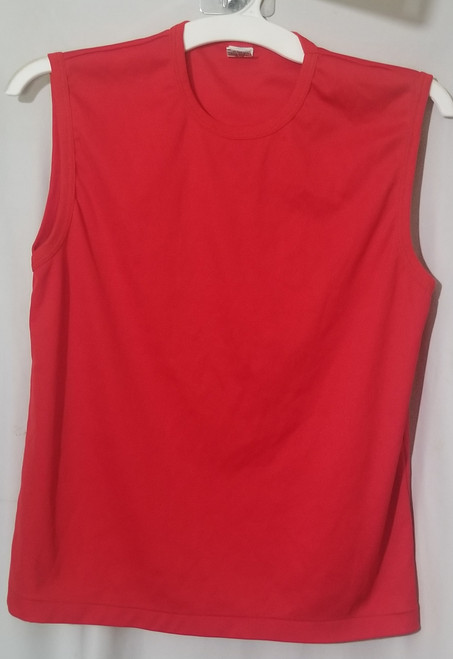 Ladies 100% Polyester single stitch Top Size Small Red WPL 10360 main picture