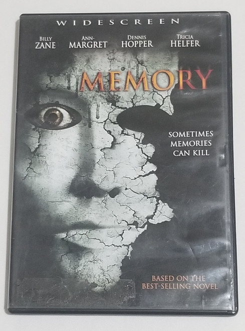 Memory DVD Movie stars Billy Zane Dennis Hopper front
