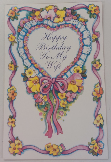 Front of card shown.