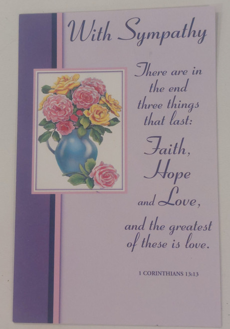 Front of card shown
