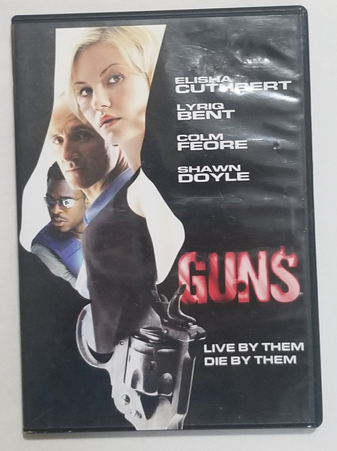 Guns DVD Movie stars Elisha Cuthbert & Lyriq Bent front of case