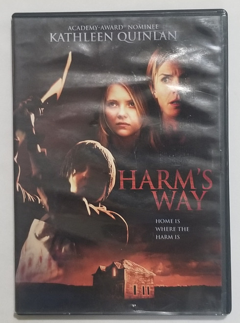 Harm's Way DVD Movie stars Kathleen Quinlan front of case