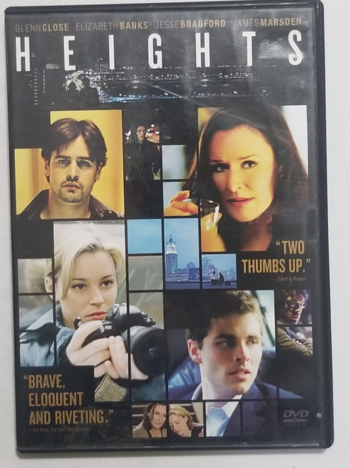 Heights DVD Movie stars Glenn Close front of case