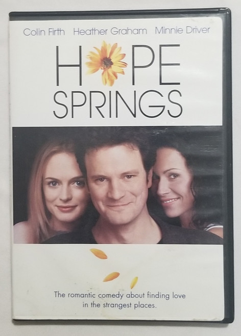 Hope Springs DVD Movie stars Colin Firth front of case