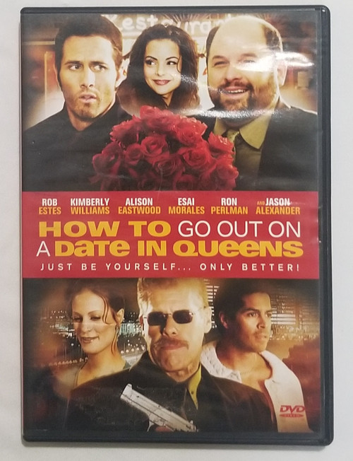 How to go out on a Date in Queens DVD Movie stars Rob Estes front of case of movie