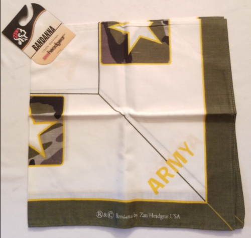 U.S. Army Zan Headgear Bandanna main picture showing it.