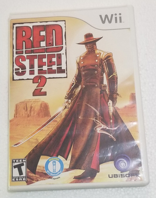 Red Steel 2 Nintendo Wii Video game Complete front of the game case