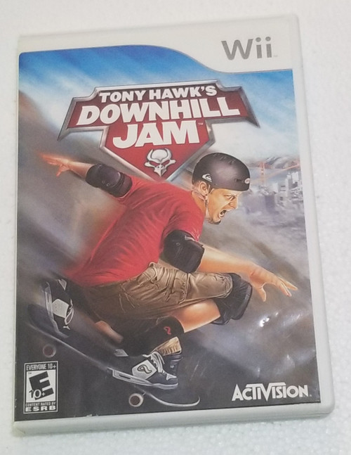 Tony Hawk's Downhill Jam Nintendo Wii Video Game Complete front of case