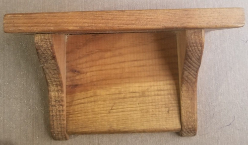 Rustic Farm House style small wood shelf main picture of shelf Rustic Farm House style small wood shelf main picture of shelf