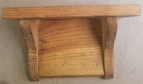 Rustic Farm House style small wood shelf main picture of shelf