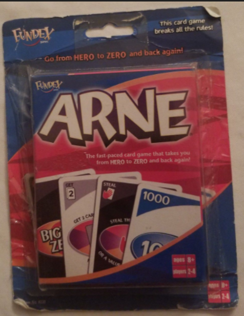 Arne Card Game by Fundex like New main picture of the item