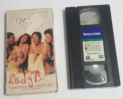 Waiting to Exhale VHS Video Movie front of the sleeve and video