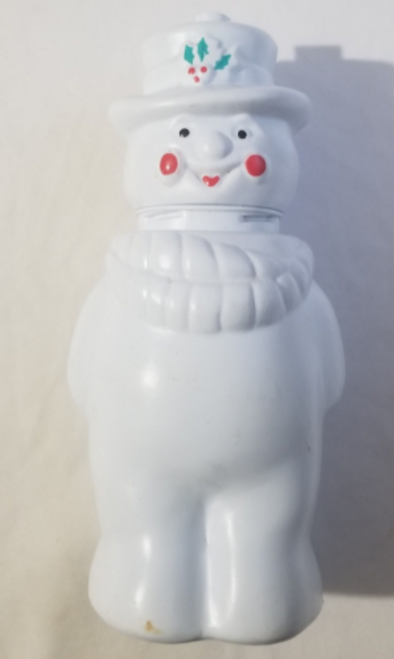 Contour Bottles Christmas Snowman Design Hard Plastic drink container main picture of it Contour Bottles Christmas Snowman Design Hard Plastic drink container main picture of it