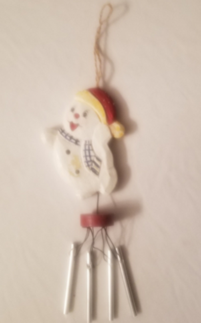 Snowman design Christmas snowman wind chime unique main picture of item Snowman design Christmas snowman wind chime unique main picture of item