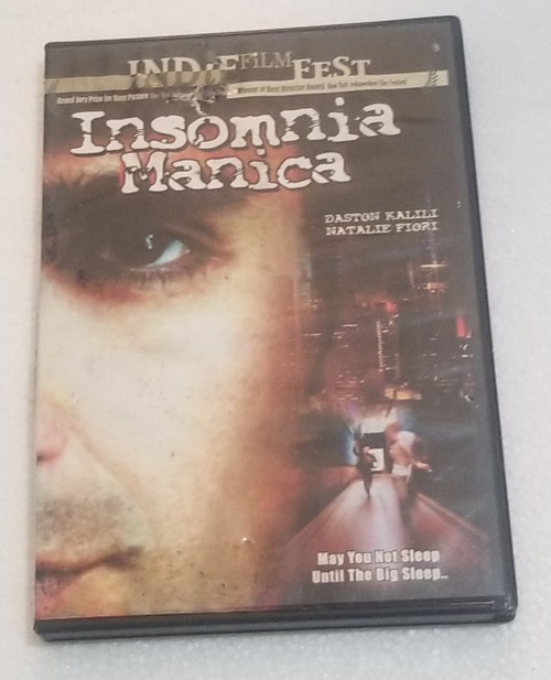 Insomnia Manica DVD Movie Indie Film front of DVD case