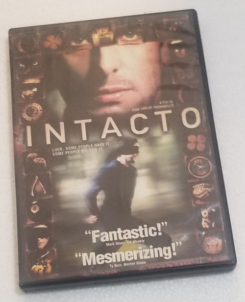 Intacto DVD Movie front of dvd case