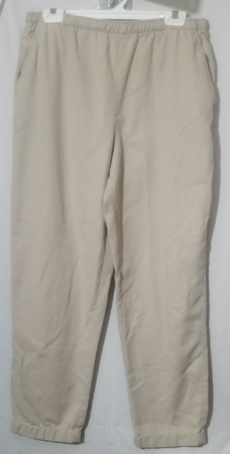 Basic Editions size small womens pants slacks Tan elastic waist main picture of pants