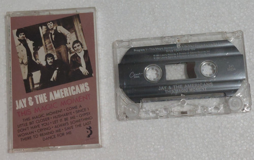 front of case and side 1 of tape