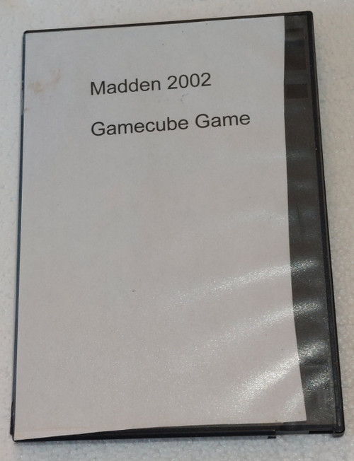 Nintendo Gamecube Madden 2002 