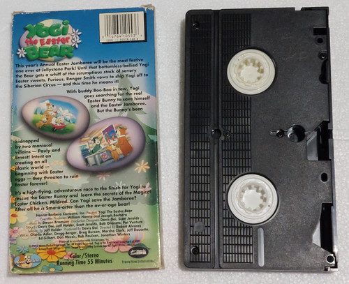 Yogi the Easter Bear VHS Video by Hanna Barbera