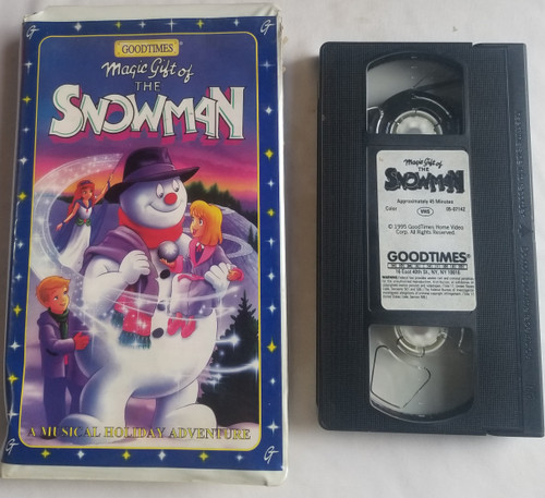 Magic Gift of The Snowman Vhs Movie front