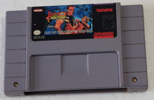 Front view of the game cartridge
