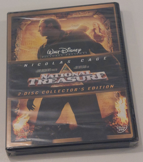 Front of DVD case shown