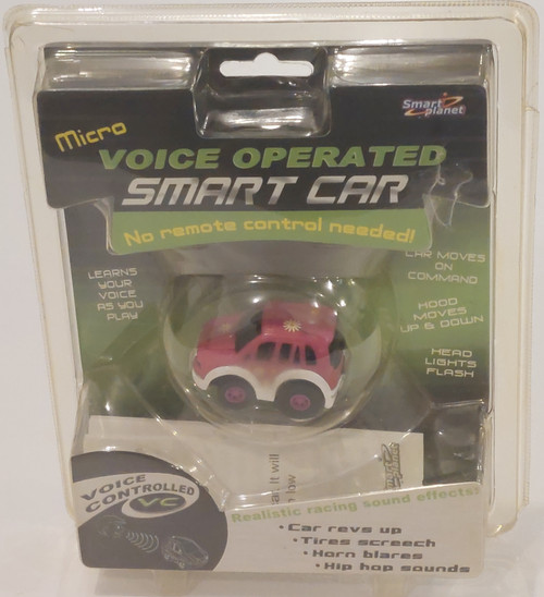 front of car in packaging shown
