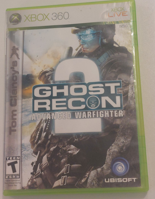 front of game case shown