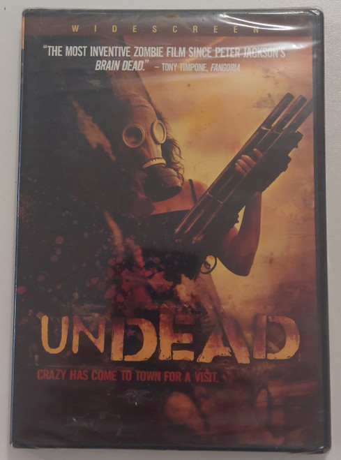 Front of DVD shown